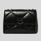 TORY BURCH Kira Diamond Quilt Convertible Shoulder Bag Black 174882
