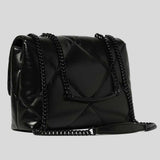 TORY BURCH Kira Diamond Quilt Convertible Shoulder Bag Black 174882