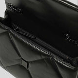 TORY BURCH Kira Diamond Quilt Convertible Shoulder Bag Black 174882