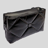 TORY BURCH Kira Diamond Quilt Convertible Shoulder Bag Black 174882