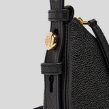 TORY BURCH Romy Half Moon Bag Black 178677