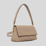 TORY BURCH Small Charlie Shoulder Bag Soft Cement 180725