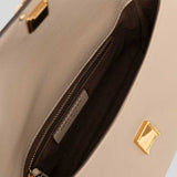 TORY BURCH Small Charlie Shoulder Bag Soft Cement 180725