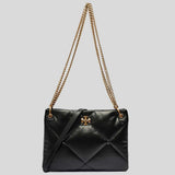 TORY BURCH Small Kira Diamond Quilt Shoulder Bag Black 161885