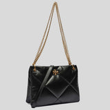 TORY BURCH Small Kira Diamond Quilt Shoulder Bag Black 161885