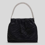 TORY BURCH Fleming Nylon Hobo Bag Black 176707