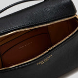 TORY BURCH Slim Romy Top Handle Bag Black 178948