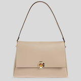 TORY BURCH Large Charlie Shoulder Bag Soft Cement 180727