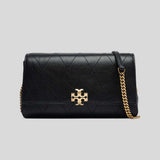 TORY BURCH Charlie Quilted Chain Crossbody Bag Black 186041