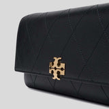 TORY BURCH Charlie Quilted Chain Crossbody Bag Black 186041