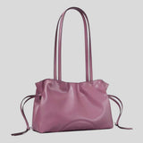 TORY BURCH Small Ella NATUURA™ Drawstring Tote Plum Haze 178768