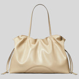 TORY BURCH Ella NATUURA™ Drawstring Tote Light Stone 178767