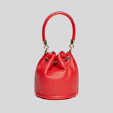 Marc Jacobs The Leather Micro Bucket Bag True Red H657L01RE22