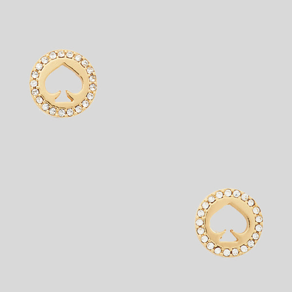 Kate Spade spot the spade pave halo spade studs o0ru2605