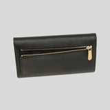 Michael Kors Jet Set Travel Large Trifold Wallet Black 35S8GTVF7L