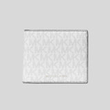 Michael Kors Cooper Billfold Wallet With Coin Pocket Bright White 36U9LCRF3B