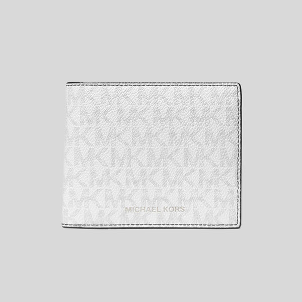 Michael Kors Cooper Billfold Wallet With Coin Pocket Bright White 36U9LCRF3B