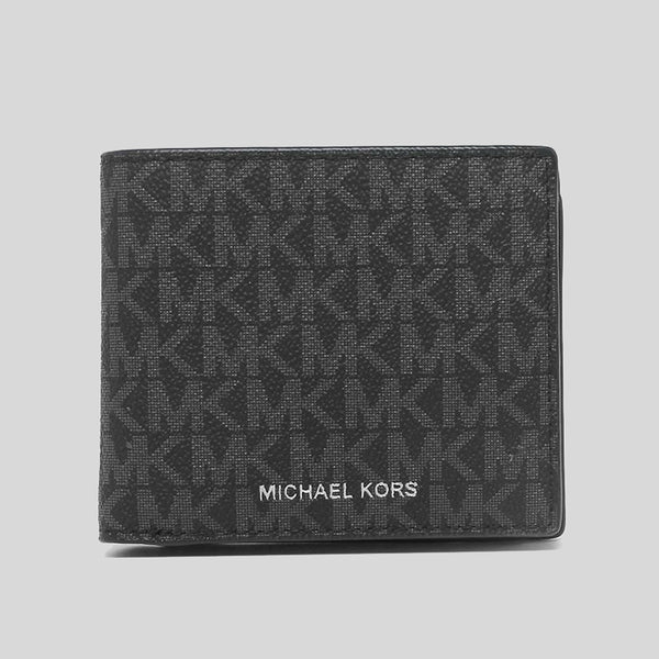 Michael Kors Cooper Billfold Wallet With Coin Pocket Black 36U9LCRF3B