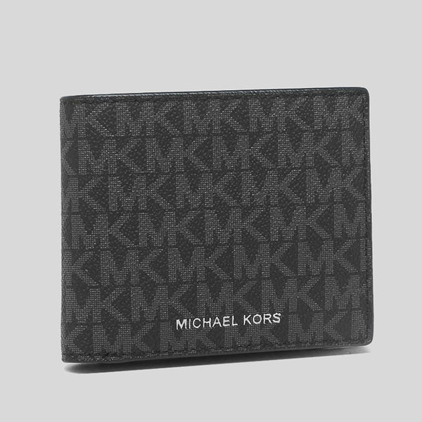 Michael Kors Cooper Billfold Wallet With Coin Pocket Black 36U9LCRF3B