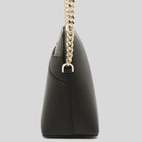Michael Kors Jet Set Travel MD Dome Crossbody Bag Black 35F1GTVC6T