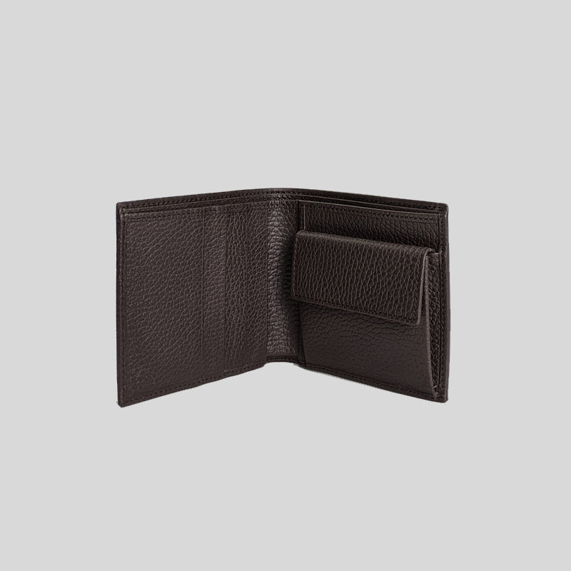 GUCCI Men's Signature Bifold Wallet With Coin Compartment 150413