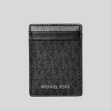 Michael Kors Money Clip Card Case In Gifting Box Set Black 37H9LGFD1B