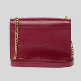 Marc Jacobs The Turnlock Leather Crossbody Bag Syrah M0016669